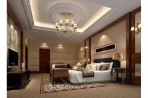 高档卧室3D模型效果图