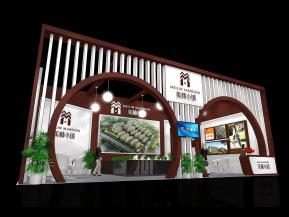 美林小镇展览模型