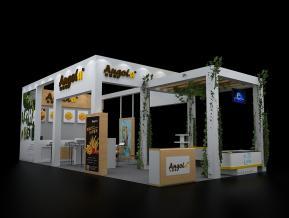 安格瑞展览展示展台模型