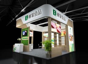 柳絮食品展览模型