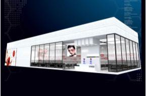 时尚ioc家具展位模型图片