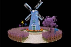 薰衣草美陈装饰