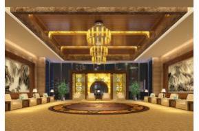 豪华接待室效果图模型