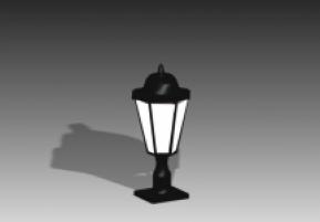 园林灯3D模型