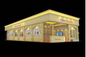 恒昊玻璃家居展览模型图片