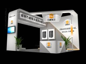 万度电子展览模型