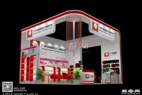 锦盛化工展览模型图片