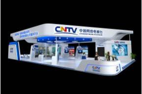 CNTV中国网络电视台展台模型图片