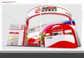 红苹果展览模型