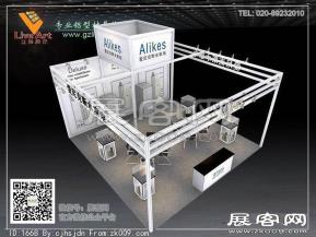 广州立雅——专业铝型材展位应用