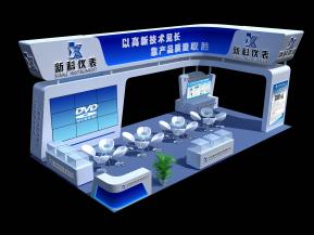 新科成套仪表展览模型