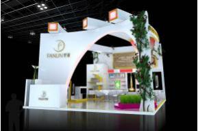 杭州雅妍展览模型图片