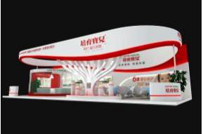 培育宝儿孕婴童展台模型图片