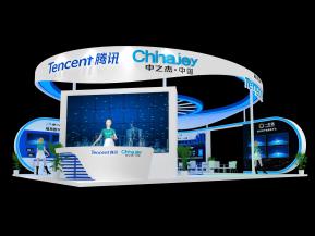 腾讯展览模型