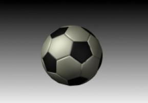 足球3D模型