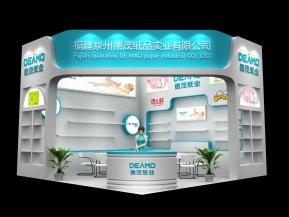 德茂纸业展览模型