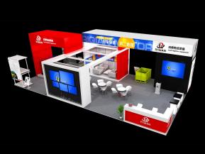 日牵物流展览模型