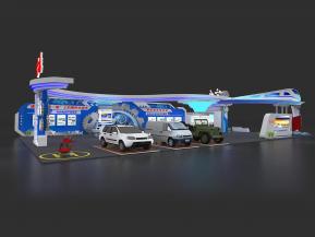 宝鸡政府展位设计