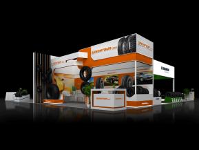 长荣轮胎展览模型