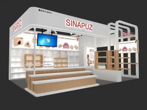 SINAPUZ展台模型