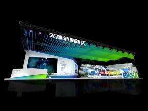 滨海新区展览模型