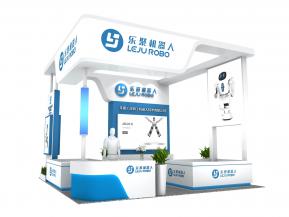 乐聚机器人展览模型