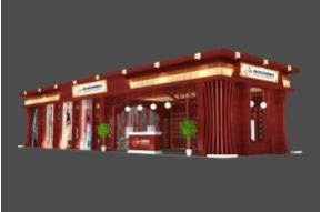 嘉善兴茂展台模型图片