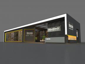 美林地毯展台3D模型