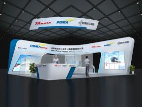 波马弧形吊顶模型