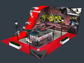 森海体育展览模型