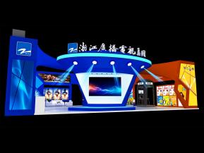 浙江广电展览模型