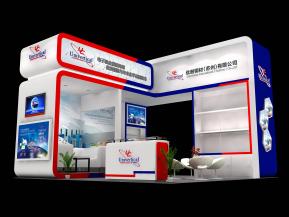 优耐铜材展台设计