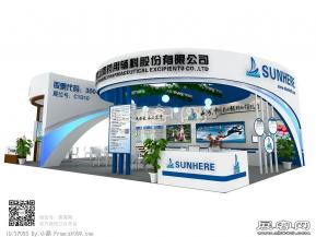 山河药辅展览模型