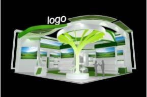 农博会展台模型