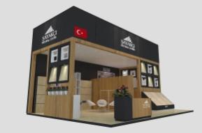 国际石材展台模型