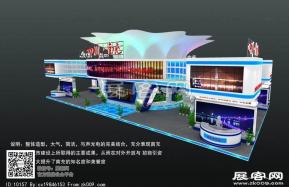 西博会南充展览模型图片