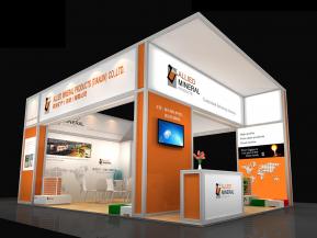 联合矿产展览模型