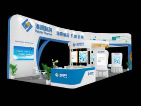 海研制药展览模型