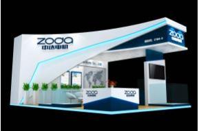 中达电机展览模型图片