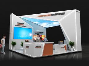 南都电源展览模型