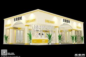 至美壁纸展览模型