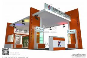杭州中泰展览模型图片