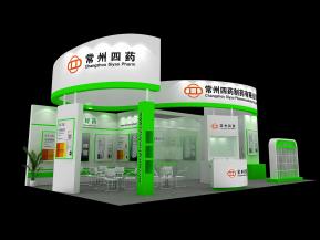 常州四药展览模型