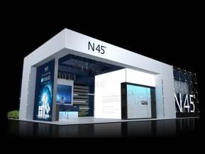 广州美博会N45展览模型