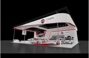 广汽菲亚特车展汽车展位展台展厅