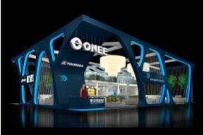 港日控股展台模型效果图