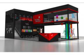 永光集团96平方展览模型图片