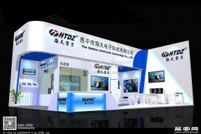 海天电子展览模型