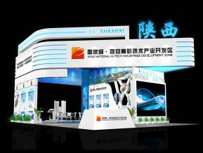 陕西高新区展览模型