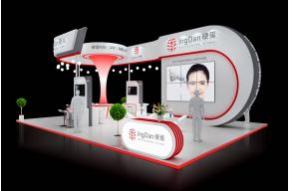 硬蛋电子展台模型